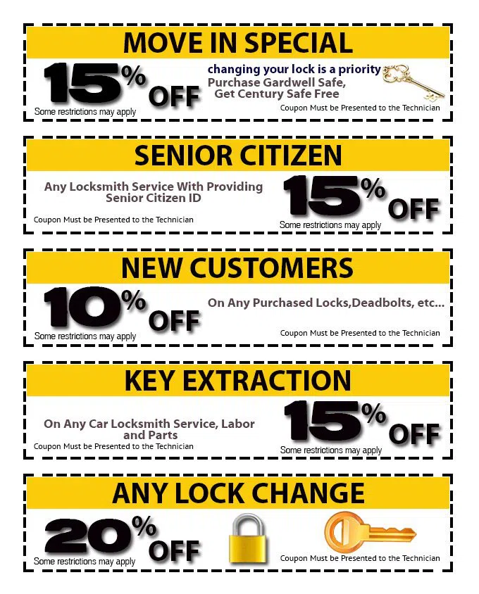 Security Locksmith Services Hometown, IL 708-300-9706 - coupon-img